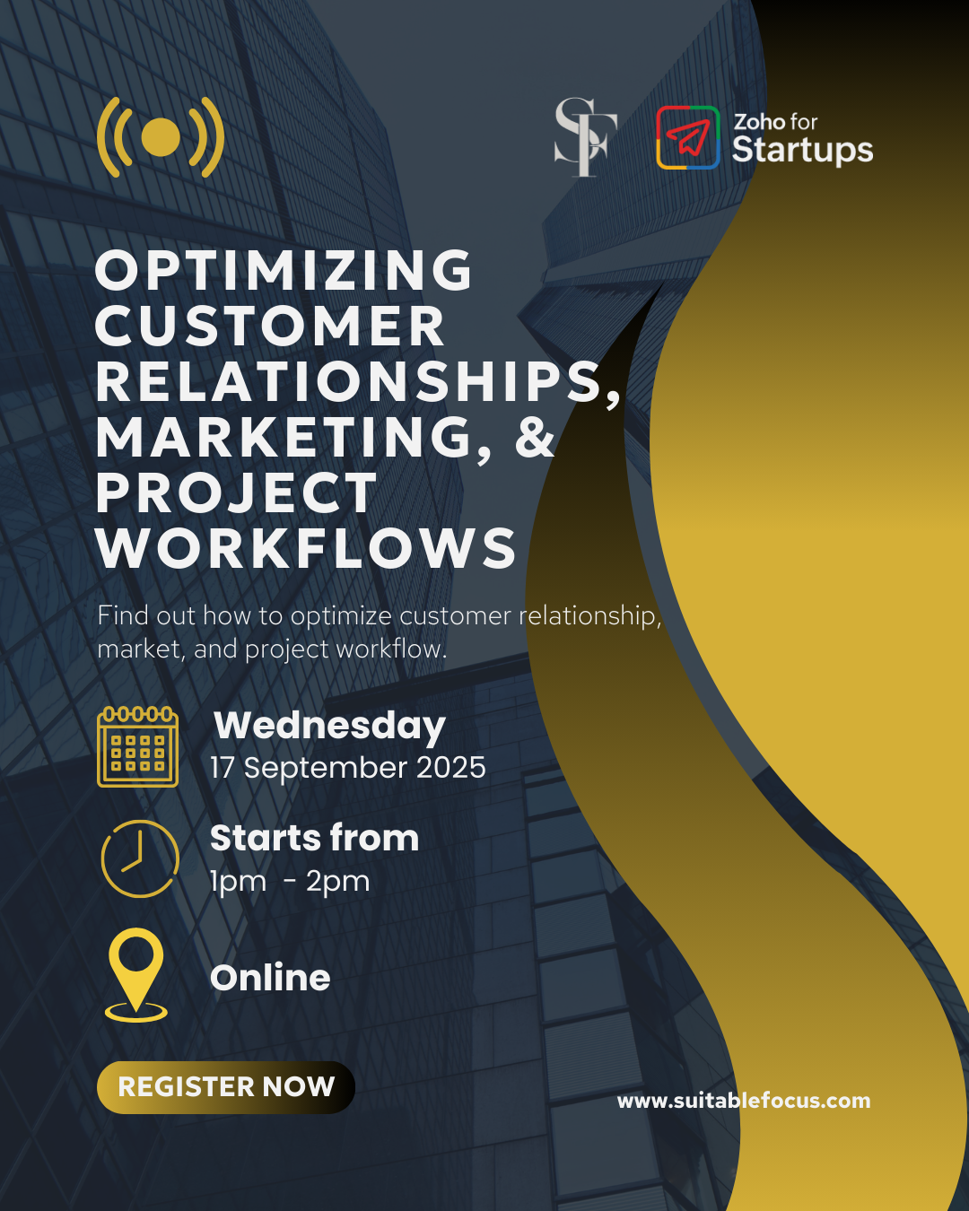 Suitable Focus | Customer Relationships, Marketing & Project Workflows